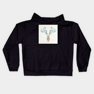 deer winter Kids Hoodie